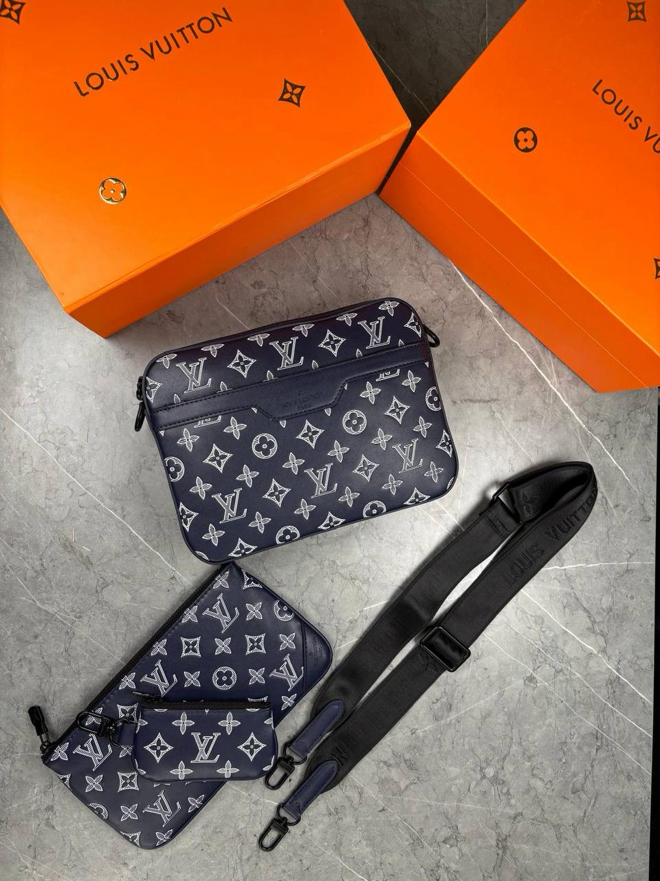 LV trio bag