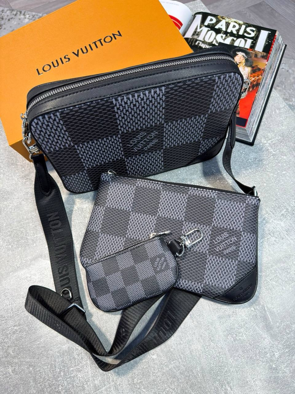 LV trio bag
