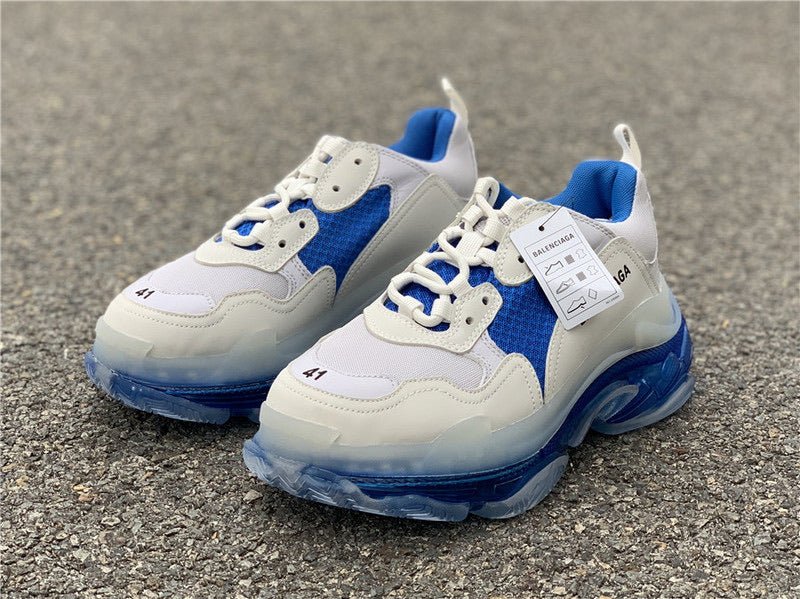 Triple S Clear Sole Blue