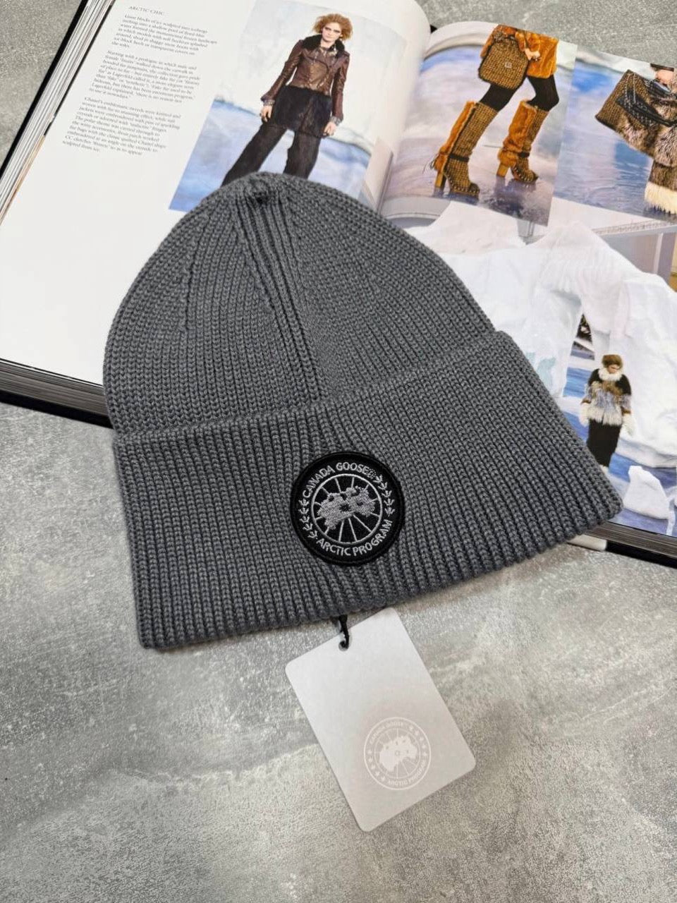 Goose beanie
