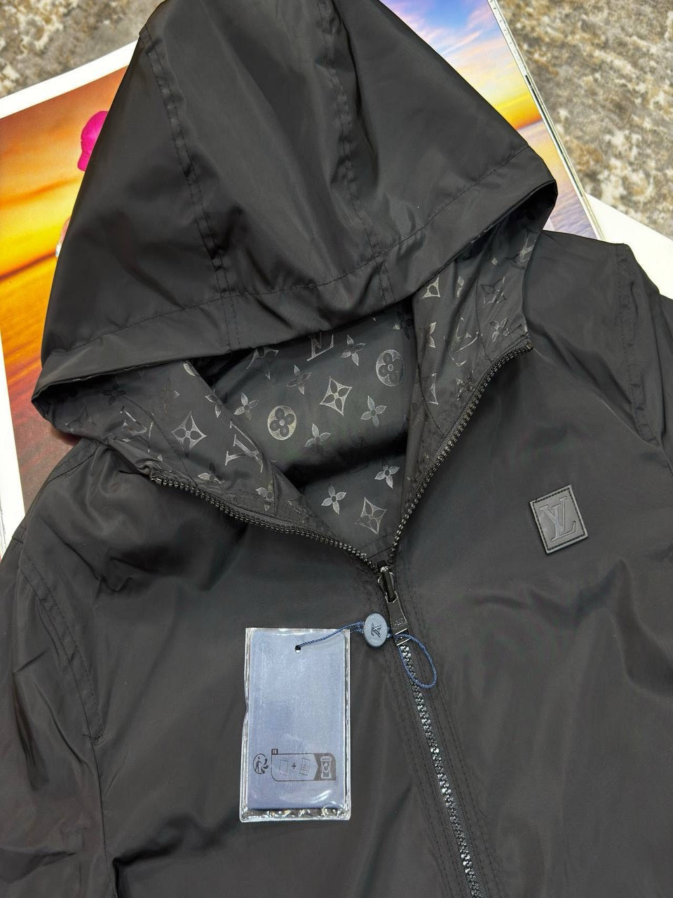 LV reversible jacket black
