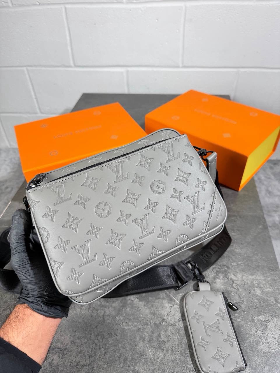 LV trio bag