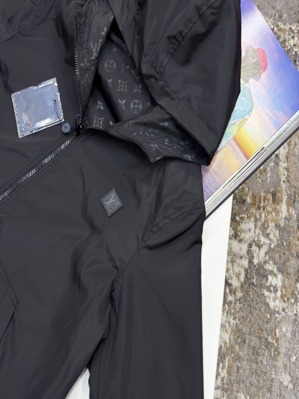 LV reversible jacket black