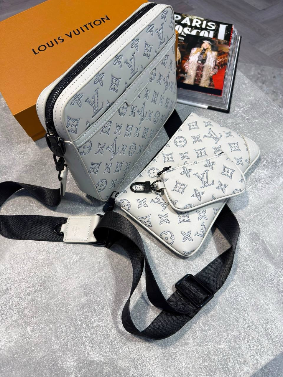 LV trio bag