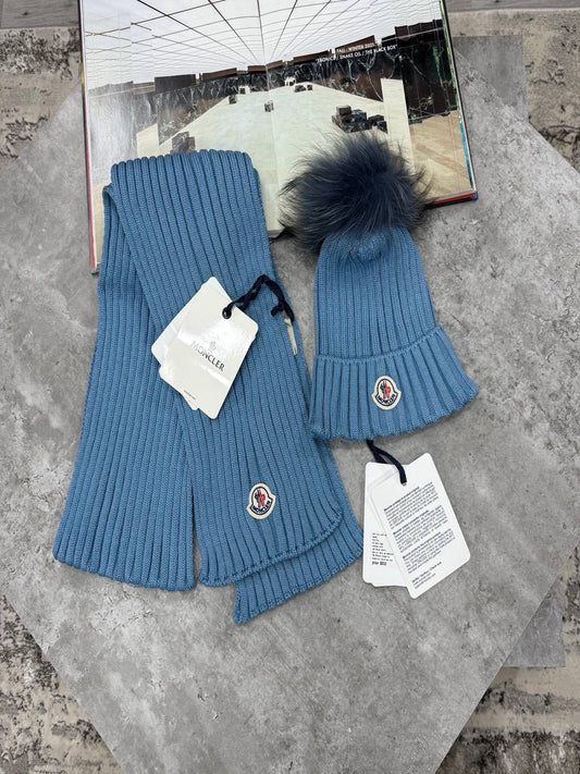 Monc hat & scarf set
