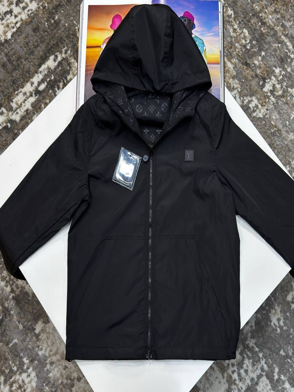 LV reversible jacket black