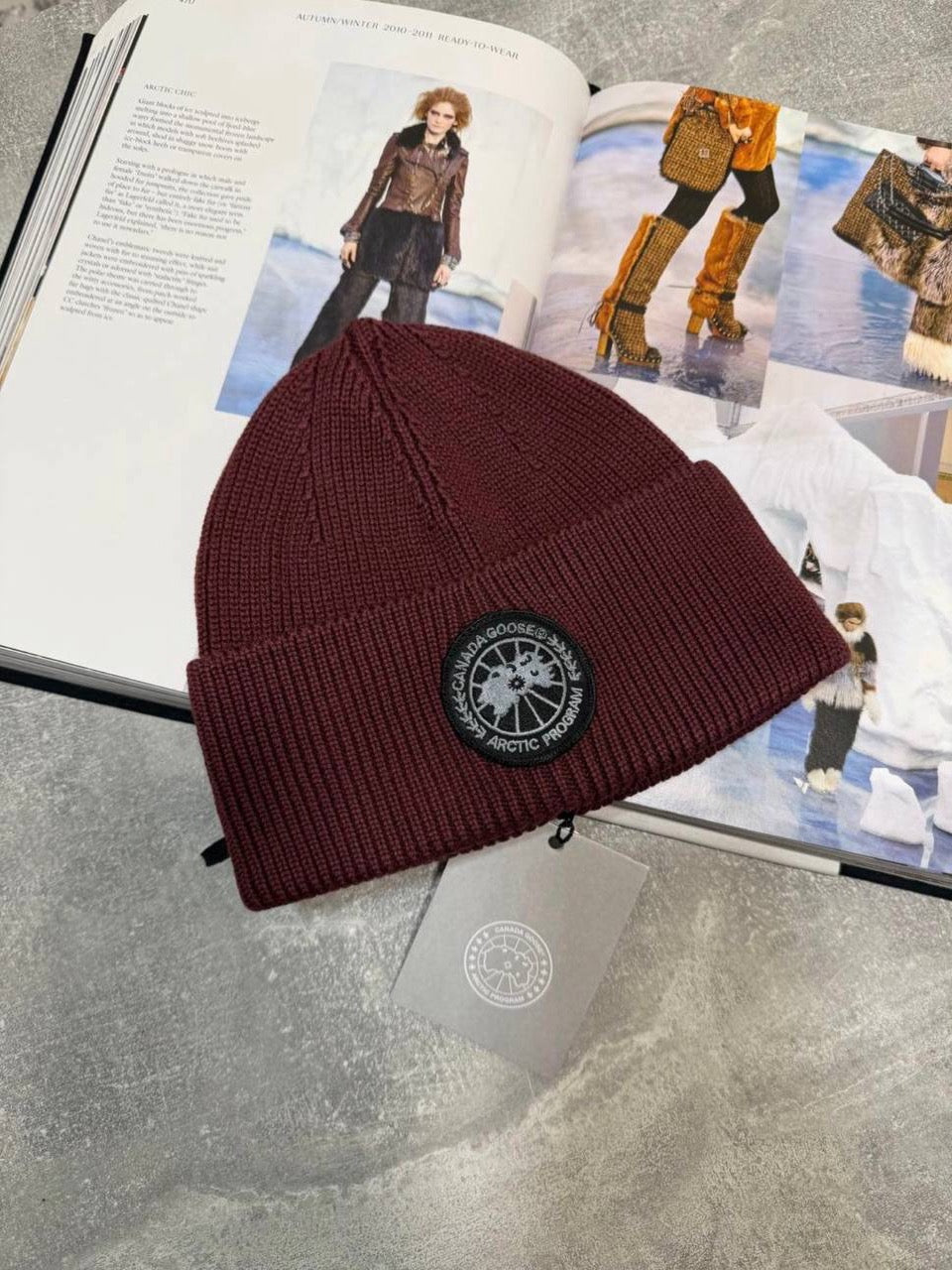 Goose beanie
