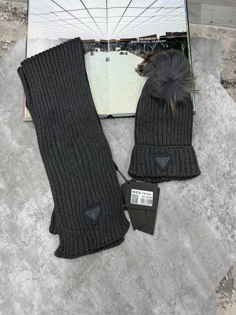 Rada hat & scarf set