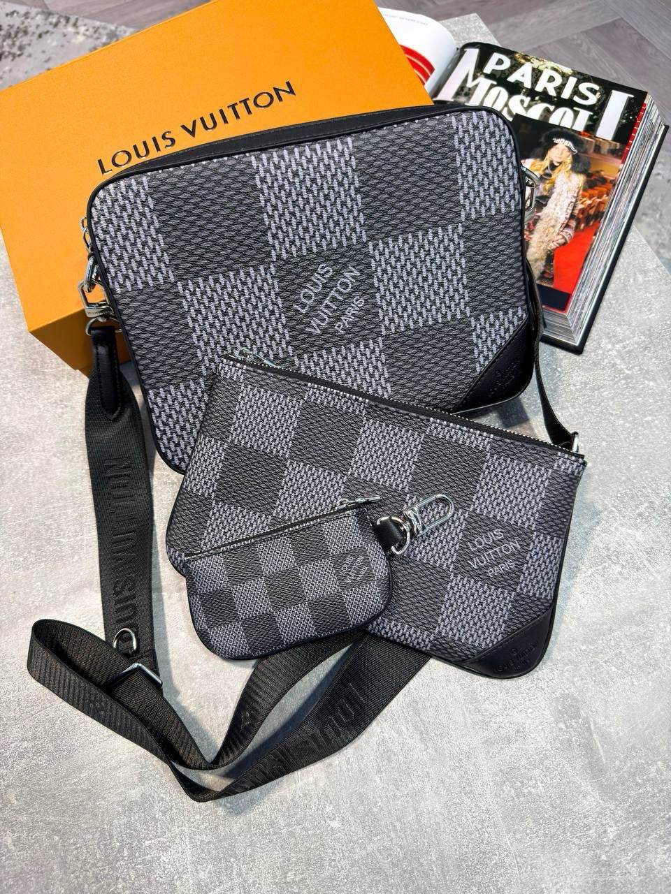 LV trio bag