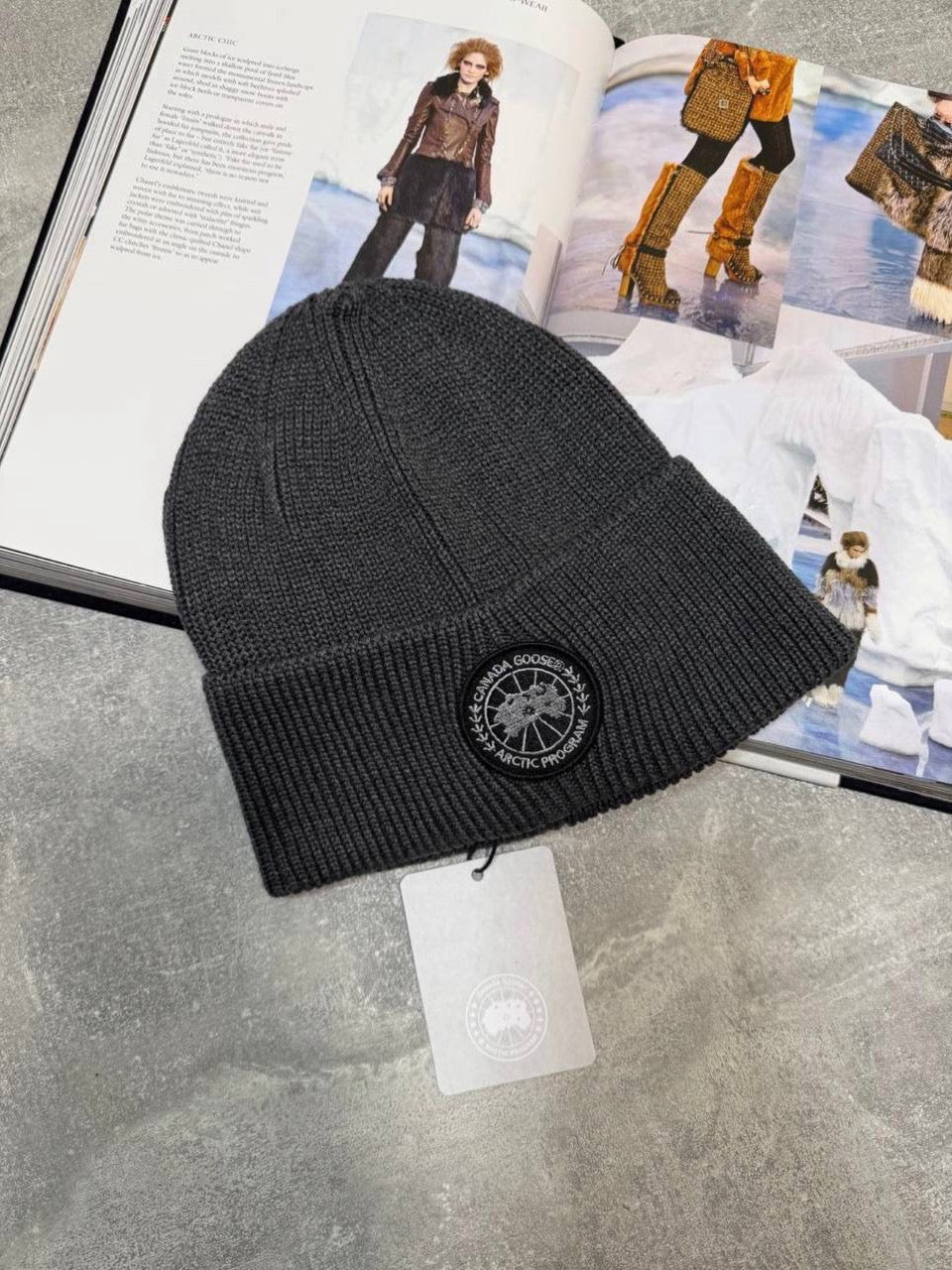 Goose beanie