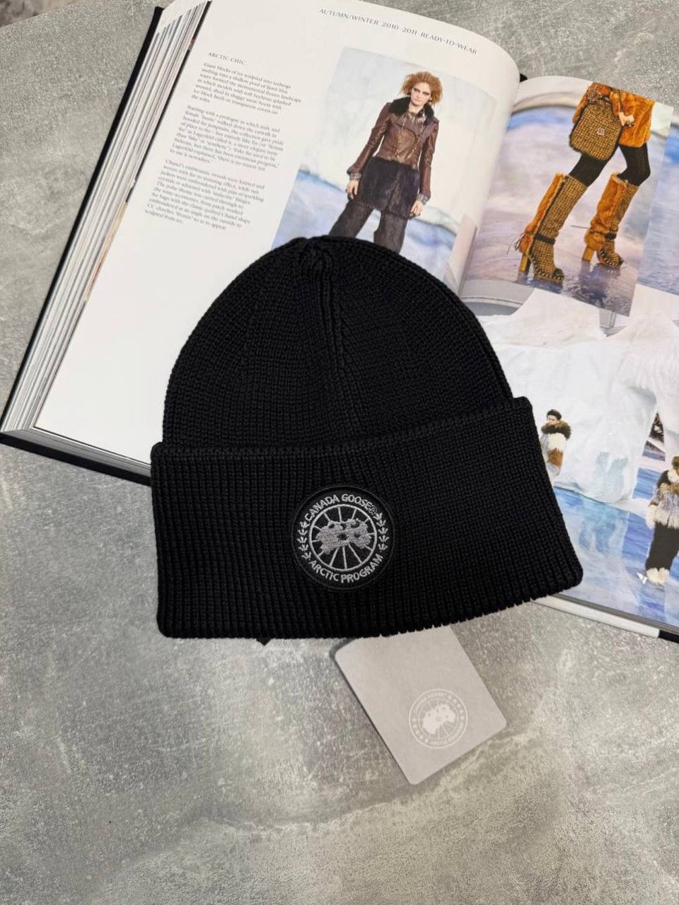 Goose beanie