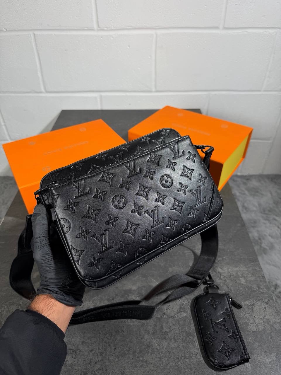 LV trio bag