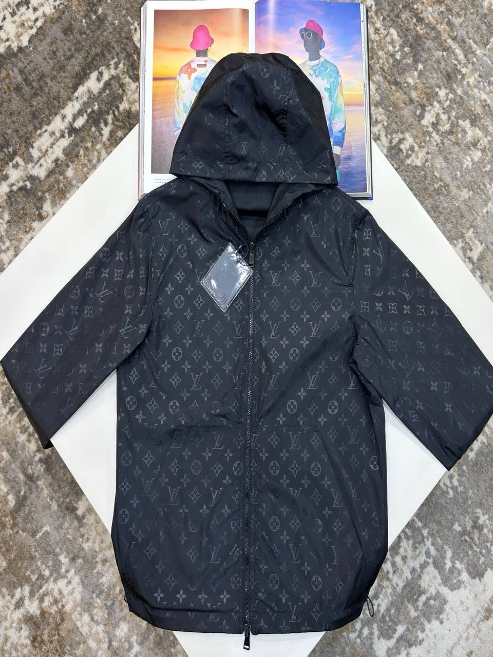 LV reversible jacket black