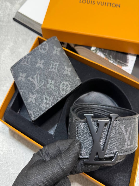 LV belt & wallet