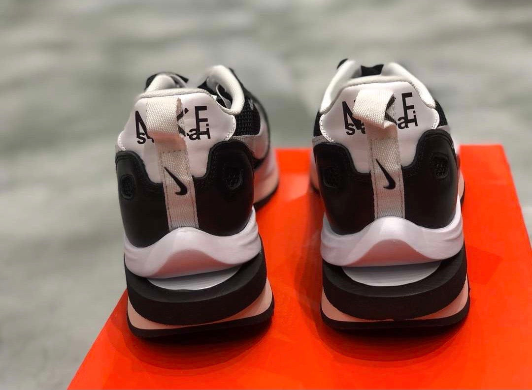 Vaporwaffle sacai Black White