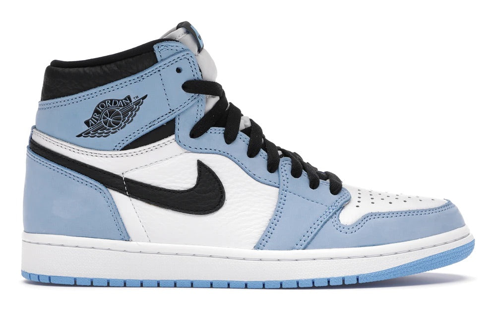 J1 Retro High White University Blue Black