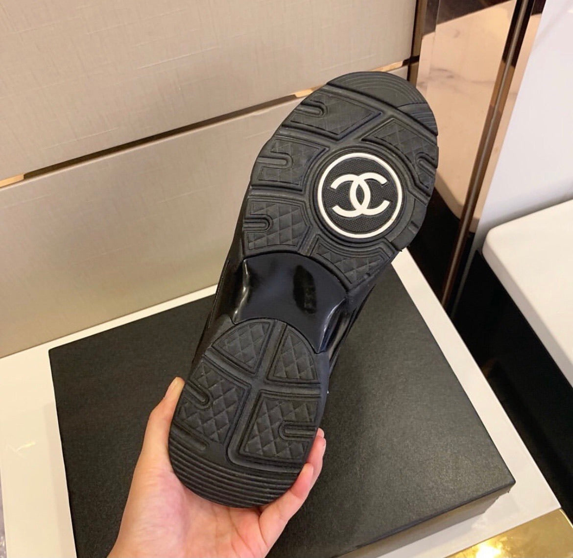 CC Triple Black Suede