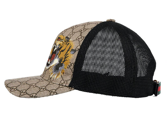 Tigers Print GG Supreme Baseball Hat