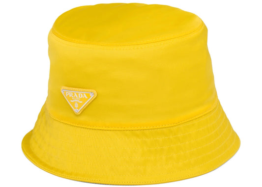Nylon Bucket Hat Yellow