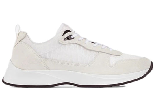 B25 Runner white Oblique Suede