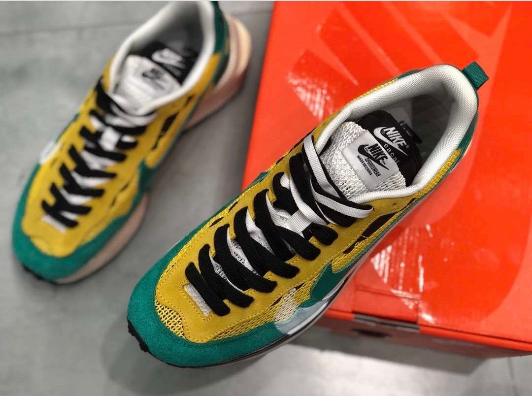 Vaporwaffle sacai Tour Yellow Stadium Green