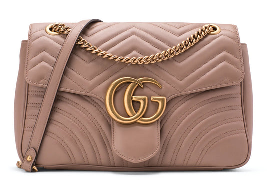 GG Marmont Shoulder Bag dust pink