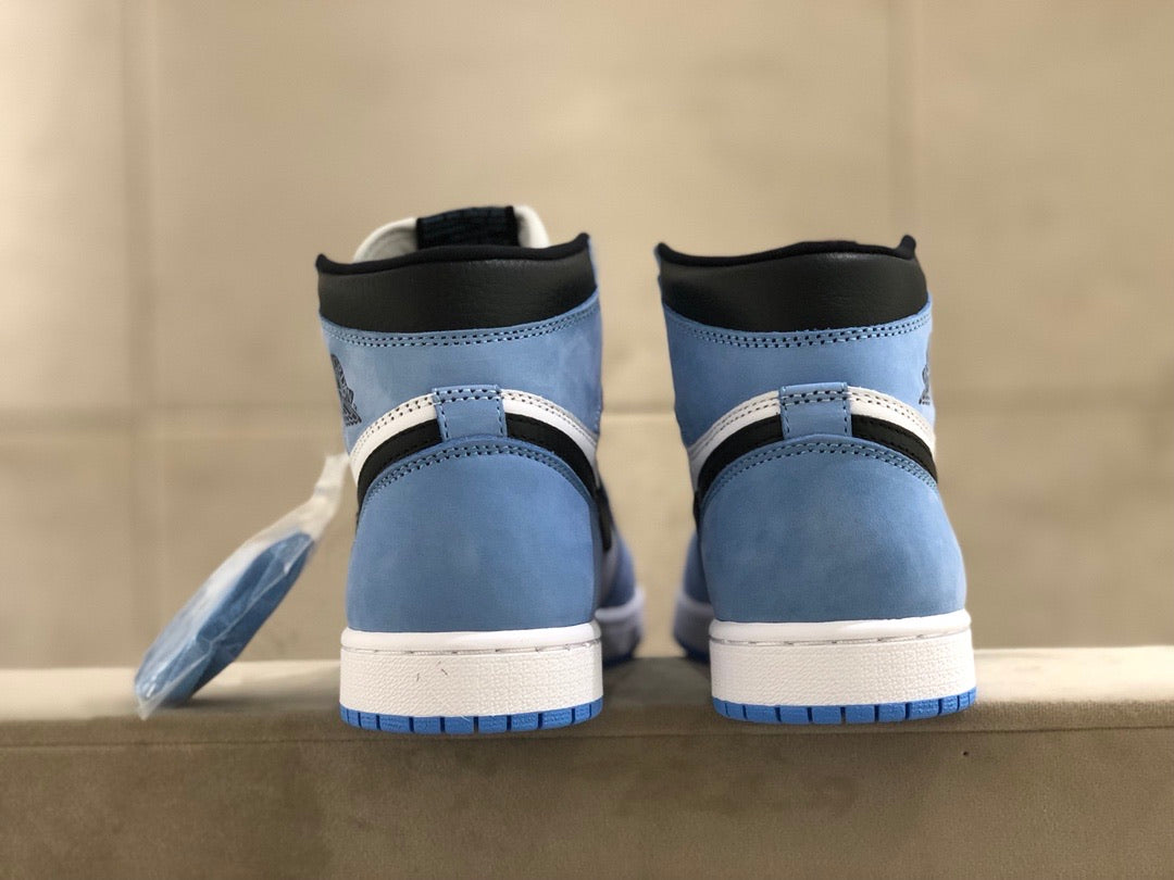 J1 Retro High White University Blue Black