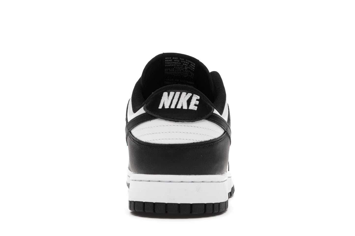 Dunk Low Retro White Black