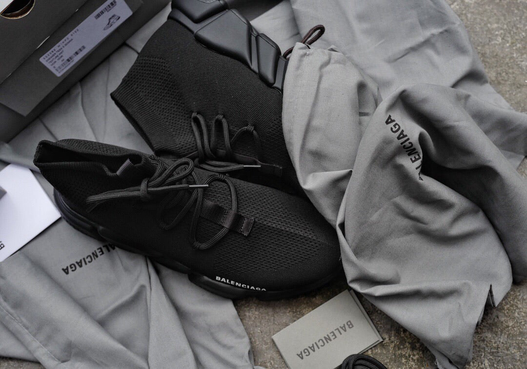 Speed Trainer Lace Up Black