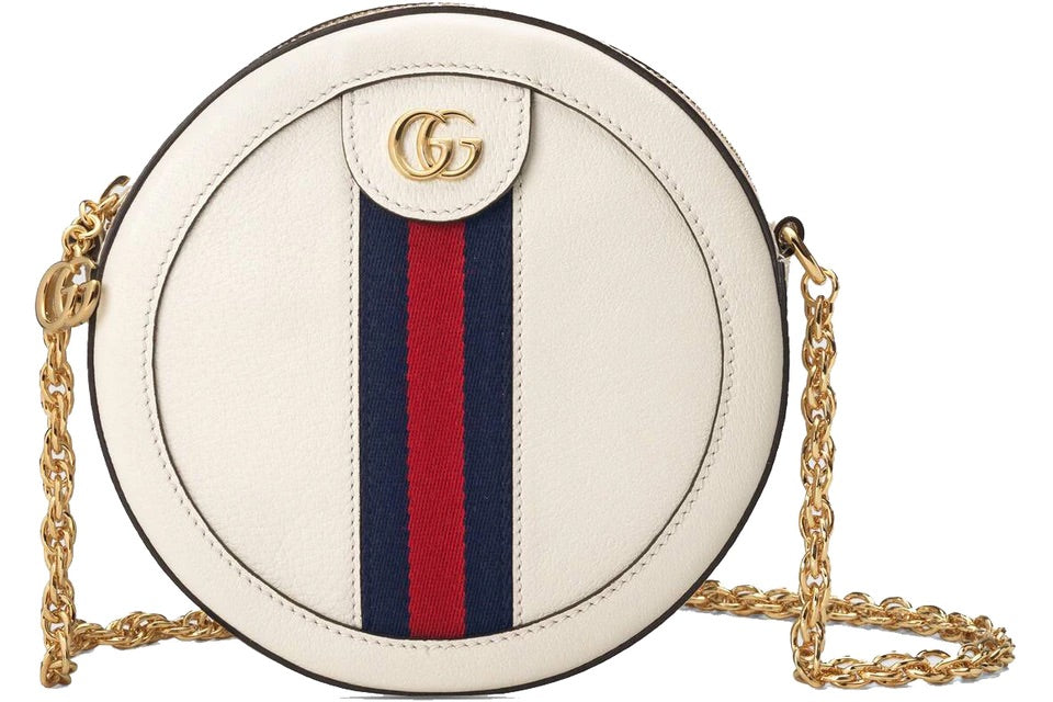 Ophidia Round Shoulder Bag