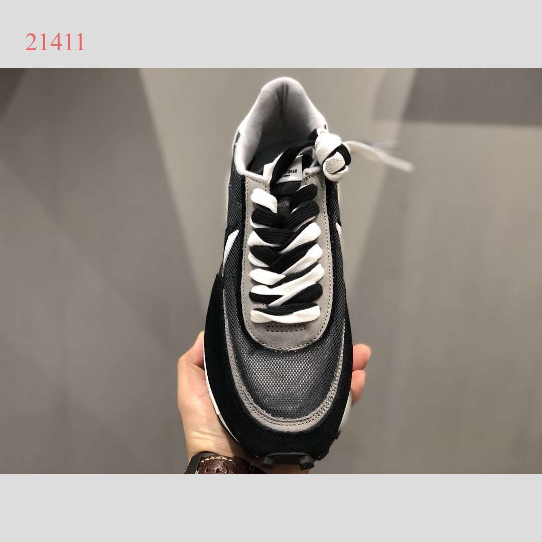 Vaporwaffle sacai Black White