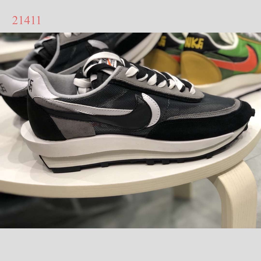 Vaporwaffle sacai Black White