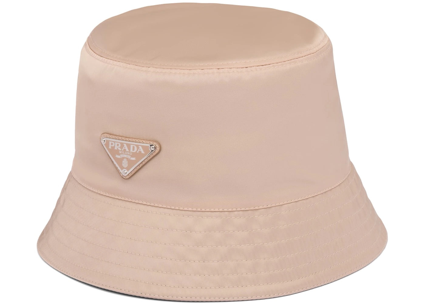 Nylon Bucket Hat Nude