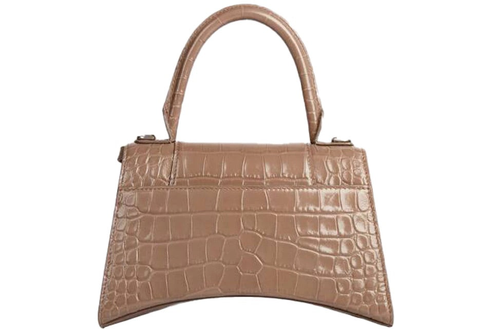 Hourglass Top Handle Bag Mink