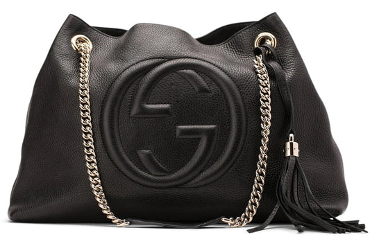 Chain Strap Medium Black